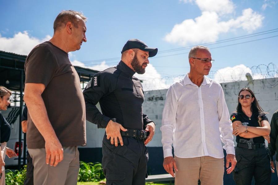 Área no antigo Horto Florestal, entre as rodovias RS-135 e BR-153, onde será construído o novo presídio de Erechim