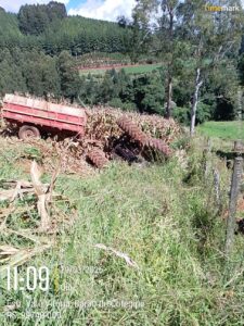 Acidente com máquina agrícola mobiliza socorro no interior de Barão de Cotegipe; vítima foi encaminhada ao hospital em Erechim.