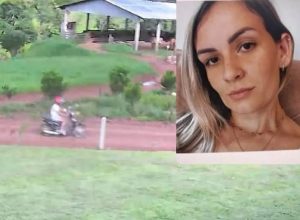 Maria Eduarda Ferreira, 24 anos, desaparecida após sair para o trabalho em Mondaí, no Extremo Oeste de Santa Catarina.
