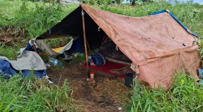 Operação da Brigada Militar no bairro Vera Cruz, em Passo Fundo, apura ocupação irregular e crime ambiental em terreno de antiga madeireira.