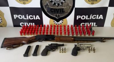 Polícia Civil cumpre mandados em Erechim e apreende jovens investigados por homicídios e tráfico com ligação ao Presídio Estadual.