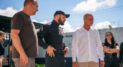 Área no antigo Horto Florestal, entre as rodovias RS-135 e BR-153, onde será construído o novo presídio de Erechim