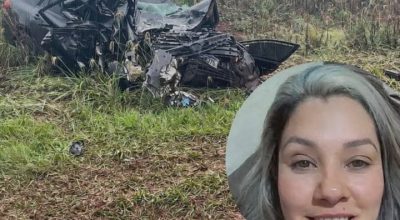 Acidente na BR-386 em Carazinho deixou uma mulher morta e dois feridos após colisão frontal com carreta.