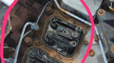 Escavadeira da prefeitura de Paulo Bento foi alvo de sabotagem após açúcar ser encontrado no motor.