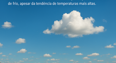 Frente fria e massas de ar polar podem influenciar o inverno de 2026 no Sul do Brasil, segundo previsões meteorológicas iniciais.
